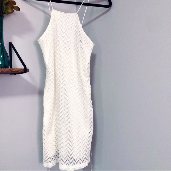 White lace boho dress mini - Picture 2 of 5